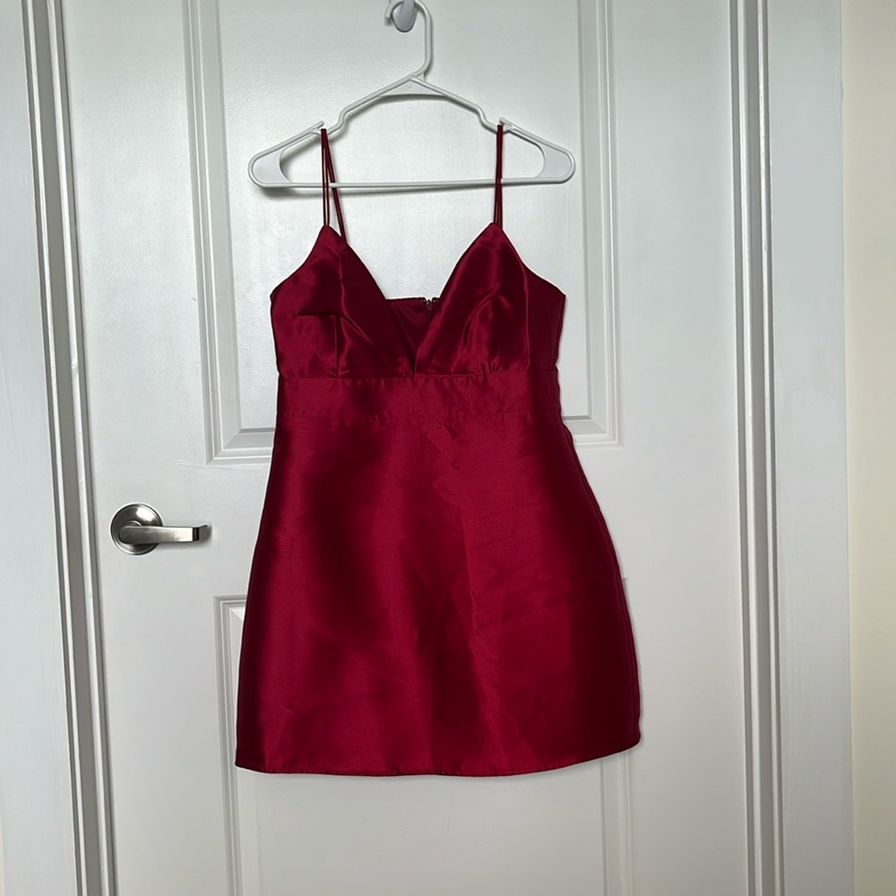Lulu's Red Mini Dress